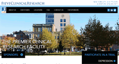 Desktop Screenshot of fieveclinical.com